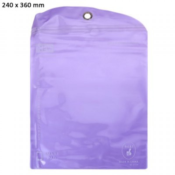 240 x 360mm PVC Ziplock Packaging Storage Bag Protective Cover Phone Accessory
