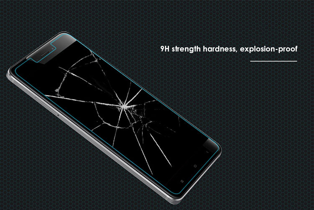 Luanke Tempered Glass Screen Film for Xiaomi Redmi 4 High Version Ultra-thin 0.3mm 2.5D 9H Explosion-proof Protector
